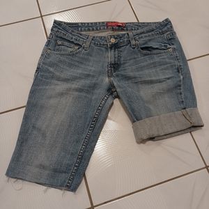 4/$60 Long Cut-off Jean Shorts - Size 9 (Large)